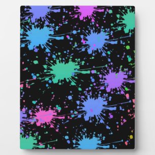 Paint Splash Fotoplatte