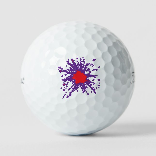 Paint Splash Golfball (Vorderseite)
