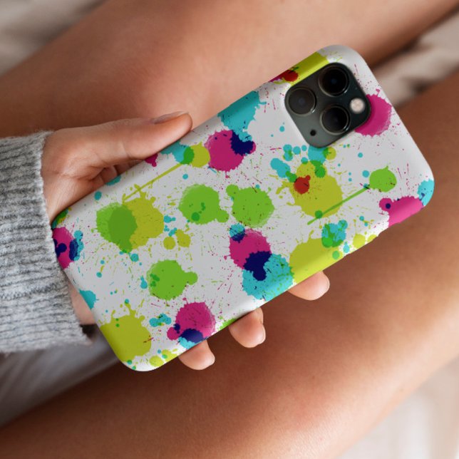 Paint Splash iPhone Case (Paint Splash Iphone Case)