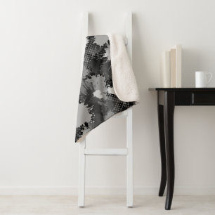 Paint Splash Muster 2 Sherpadecke