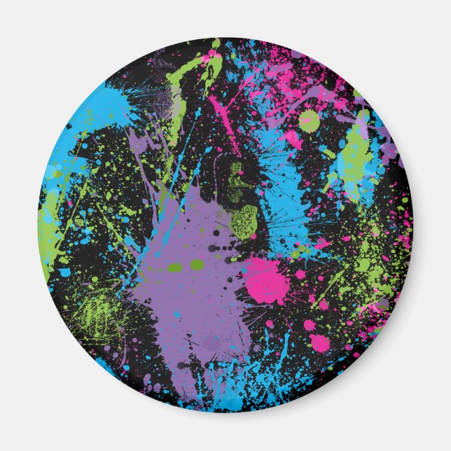 Paint Splater Magnet (Vorne)