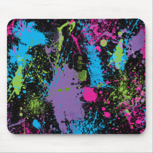 Paint Splater Mousepad