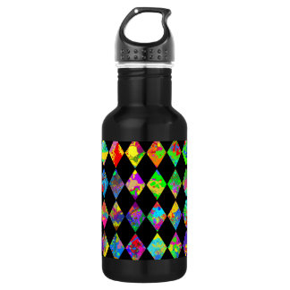 Paint Spritzer Diamond Pattern Edelstahlflasche