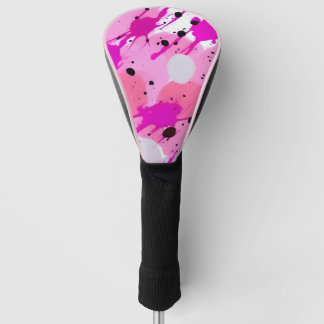 Paint Spritzer Golf Head Cover Golf Headcover