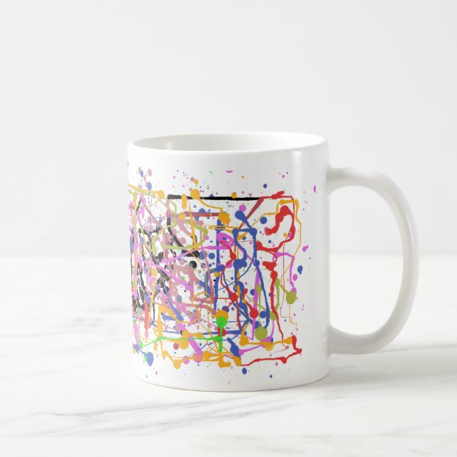 Paint Spritzer Kaffeetasse (Rechts)