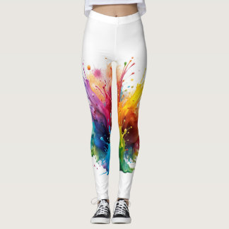 Paint Spritzer Leggings