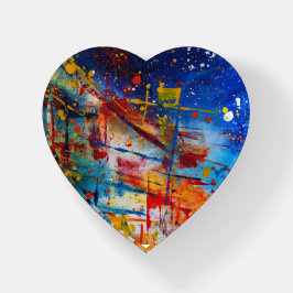 Paint Spritzer Paperweight Briefbeschwerer