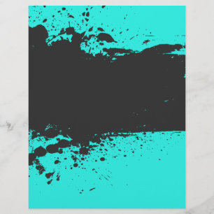 Paint Spritzer Party Flyer