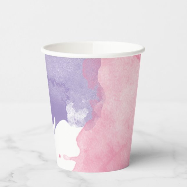 Paint Spritzer Party Paper Cups Pappbecher (Links)