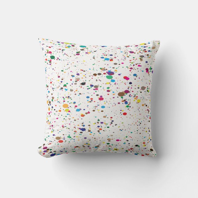 Paint Spritzer Pillow Kissen (Vorderseite)