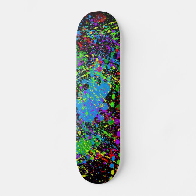 Paint Spritzer Skateboard (Vorderseite)