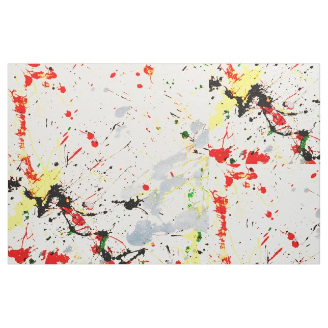 Paint Spritzer Stoff (Fat Quarter (45,7 x 55,9 cm))