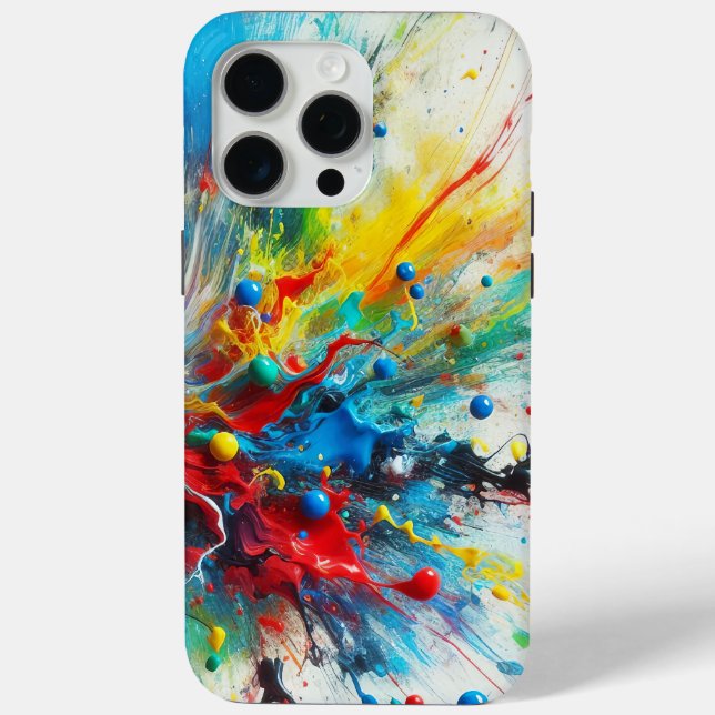 Paint Spritzer Telefonabdeckung Case-Mate iPhone Hülle (Rückseite)
