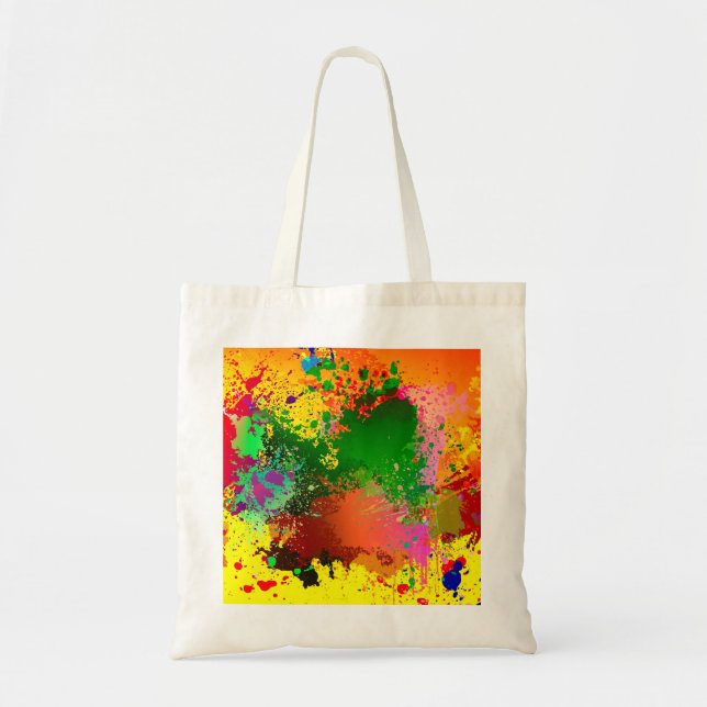 Paint Spritzer Tragetasche (Vorne)