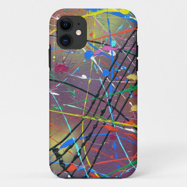 Paint Spritzer und Drizzle Case-Mate iPhone Hülle (Rückseite)
