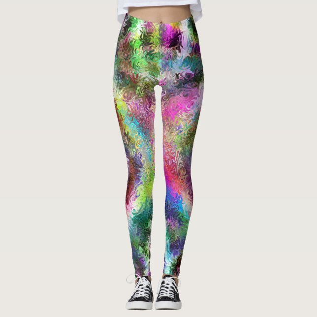 Paint Storm Two Leggings (Vorderseite)