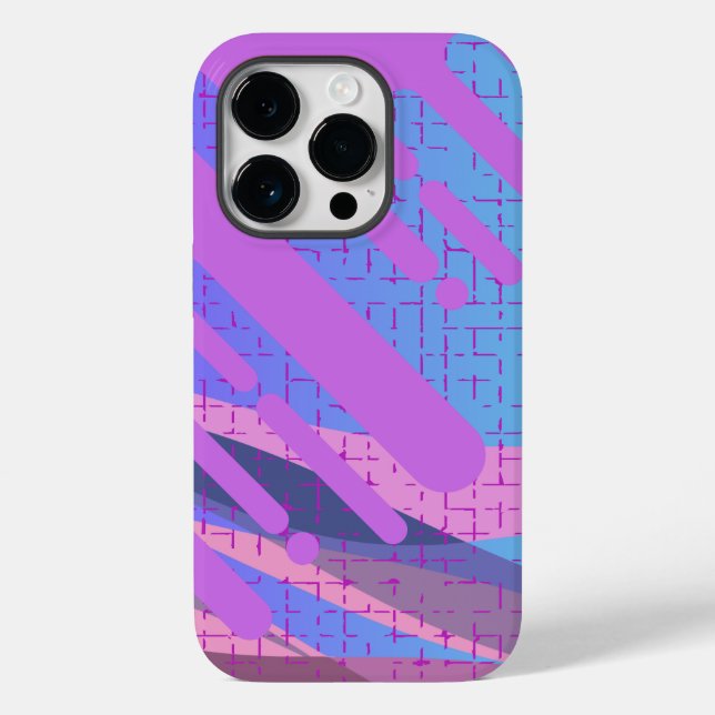 Paint Tropfen Vivid Abstrakt Case-Mate iPhone Hülle (Rückseite)