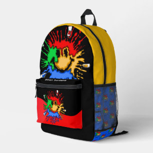 Paint Tube Smile Bedruckter Rucksack