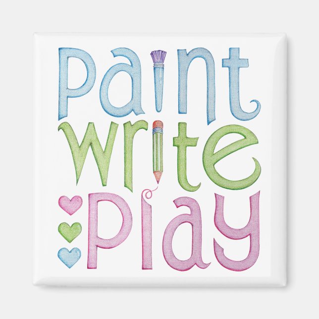 Paint Write Play Magnet (Vorne)