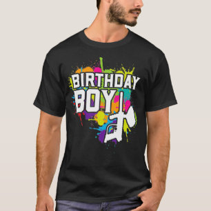 Paintball Birthday Boy Apparel T-Shirt