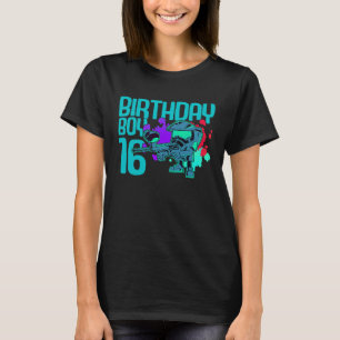 Paintball Boy 16 Jahr Geburtstag Spaß Sport Paintb T-Shirt
