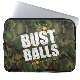 Paintball Bust Balls Laptopschutzhülle