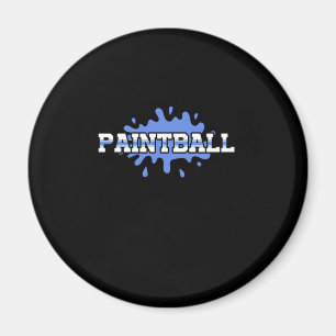 Paintball Color Splat Paintball Marker Gun Gift Magnet
