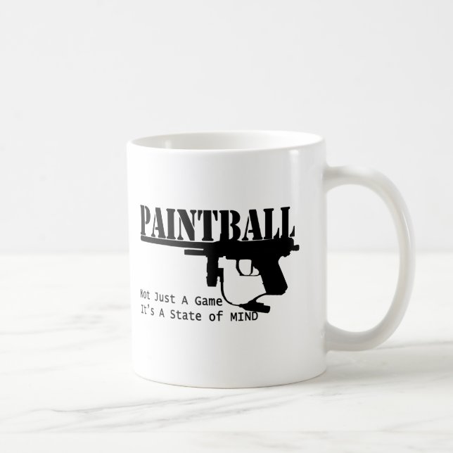 Paintball/Ein Staat des Geistes Kaffeetasse (Rechts)