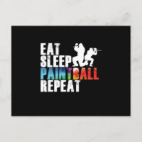 Paintball Farbpalette Paintball Player Geschenk