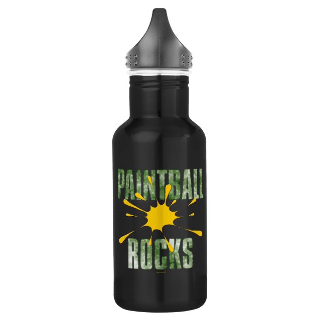 Paintball-Felsen Edelstahlflasche (Links)