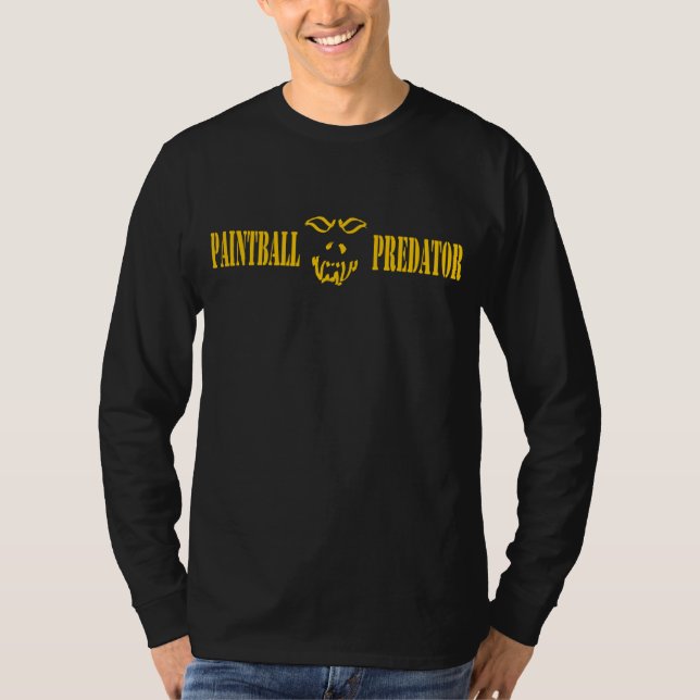Paintball-Fleischfresserlogo T-Shirt (Vorderseite)