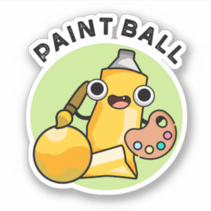Paintball Funny Paint Pub Aufkleber