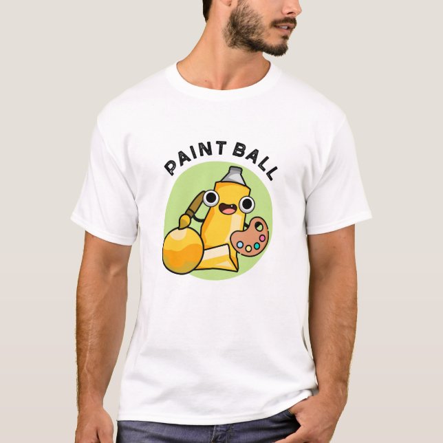 Paintball Funny Paint Pub T-Shirt (Vorderseite)