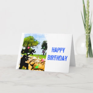 Paintball im Früjahr Karte