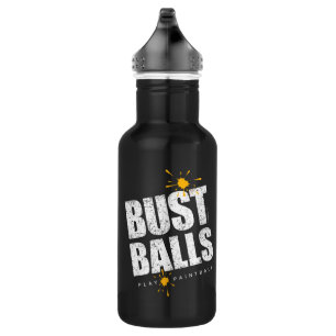 Paintball-Plättchen Trinkflasche