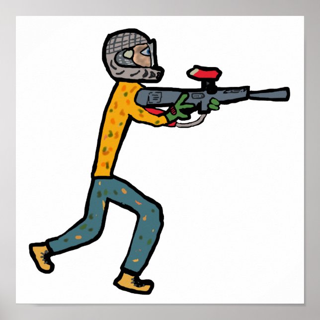Paintball Poster (Vorne)