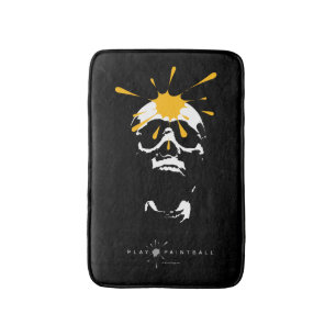 Paintball Skull Badematte