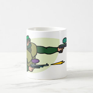 Paintball-Spieler Kaffeetasse