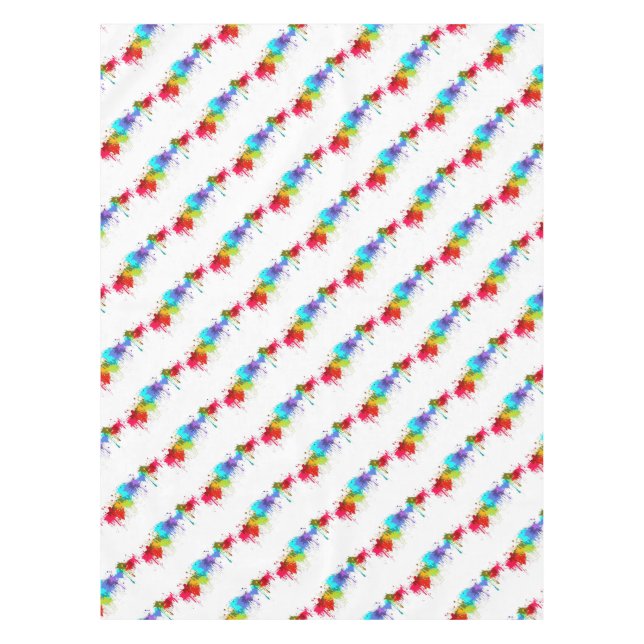 Paintball-Spritzerangelegenheiten Tischdecke (Vorderseite)