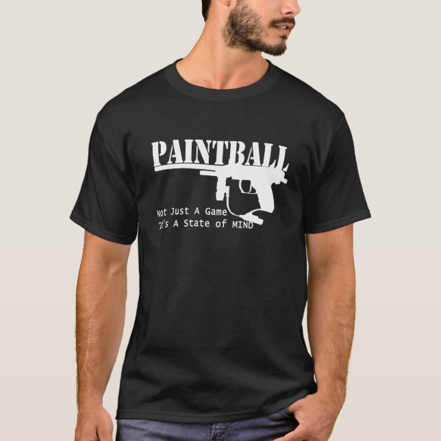 Paintball-Staat T-Shirt (Vorderseite)