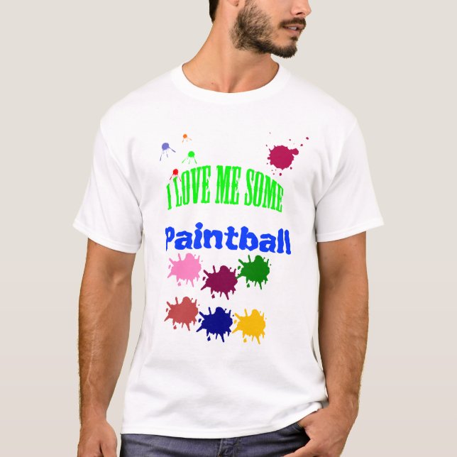Paintball T-Shirt (Vorderseite)