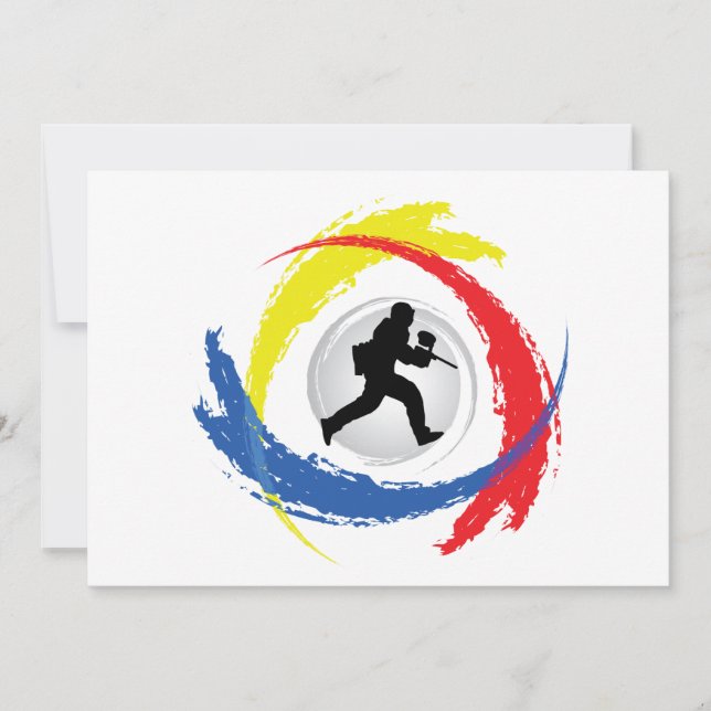 Paintball Tricolor Emblem (Vorderseite)