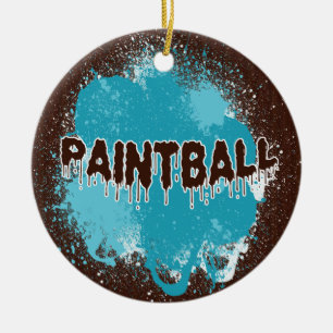 Paintball-Verzierung Keramik Ornament