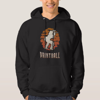 Paintball Vintage Retro Classic Sunset Hoodie