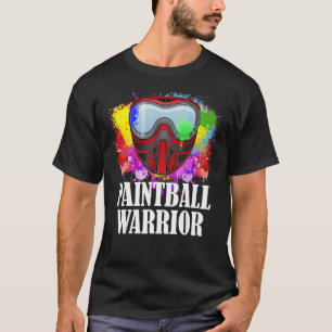Paintball Warrior Maske Squad Paintballer Air Gun T-Shirt