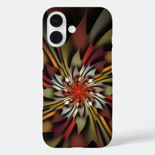 Paintbox Farbige Blätter Abstrakt Herbst iPhone 16 Hülle