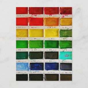 Paintbox Postkarte