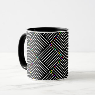 Paintbrush Crosshatch Tasse