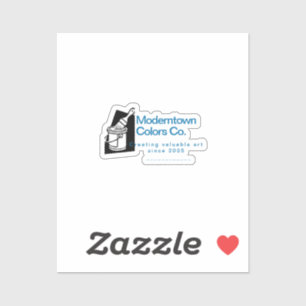 Paintbrush Vector Painter Artist Business Info Aufkleber