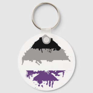 Paintdrip asexuales As Schlüsselanhänger